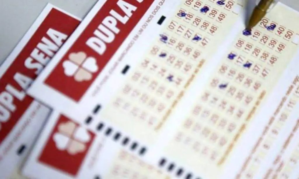 Imagem ilustrativa de cartela da Dupla Sena. (Foto: Agência Brasil)