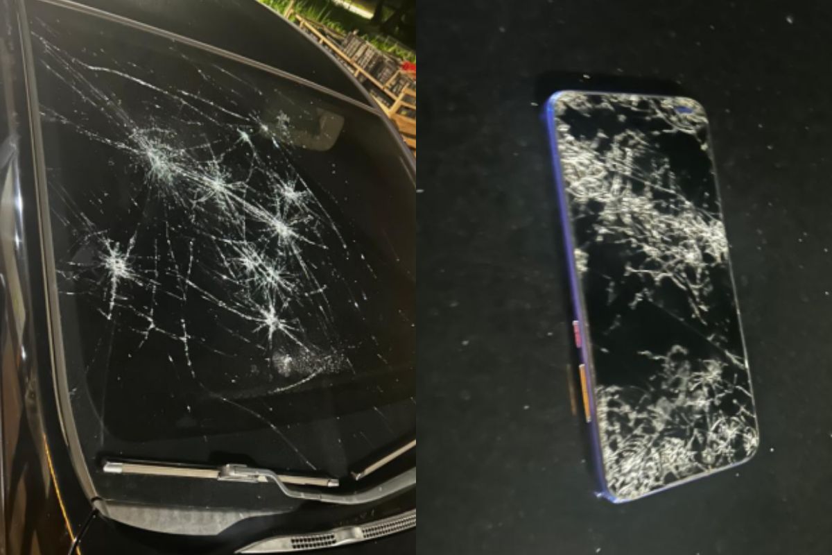 Carro quebrado e celular destruído: briga entre casal acaba na delegacia em Anápolis