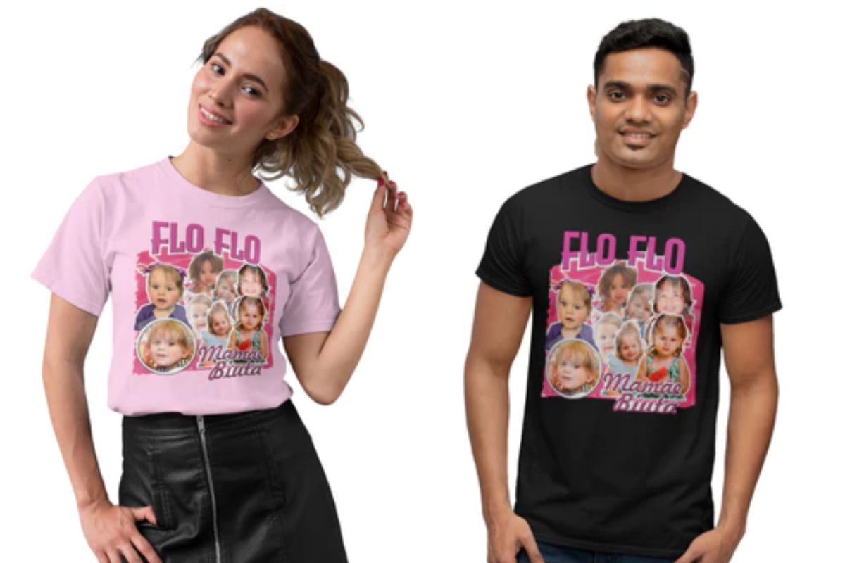 Camiseta com estampa “Flô Flô Biuta”, da filha de Virginia, gera polêmica nas redes sociais