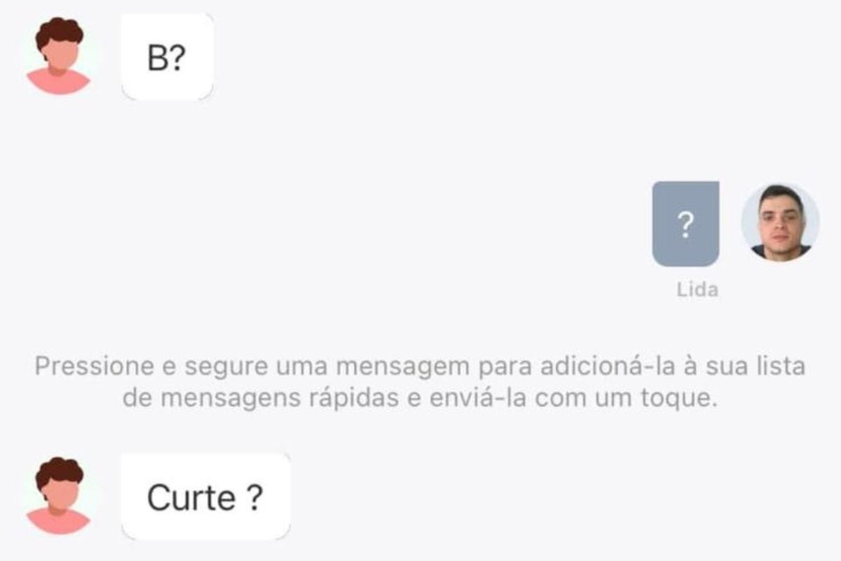 Motorista de aplicativo fica indignado com passageiro que tentou usar “código B” com ele