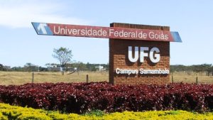 Entrada do Campus Samambaia da UFG.