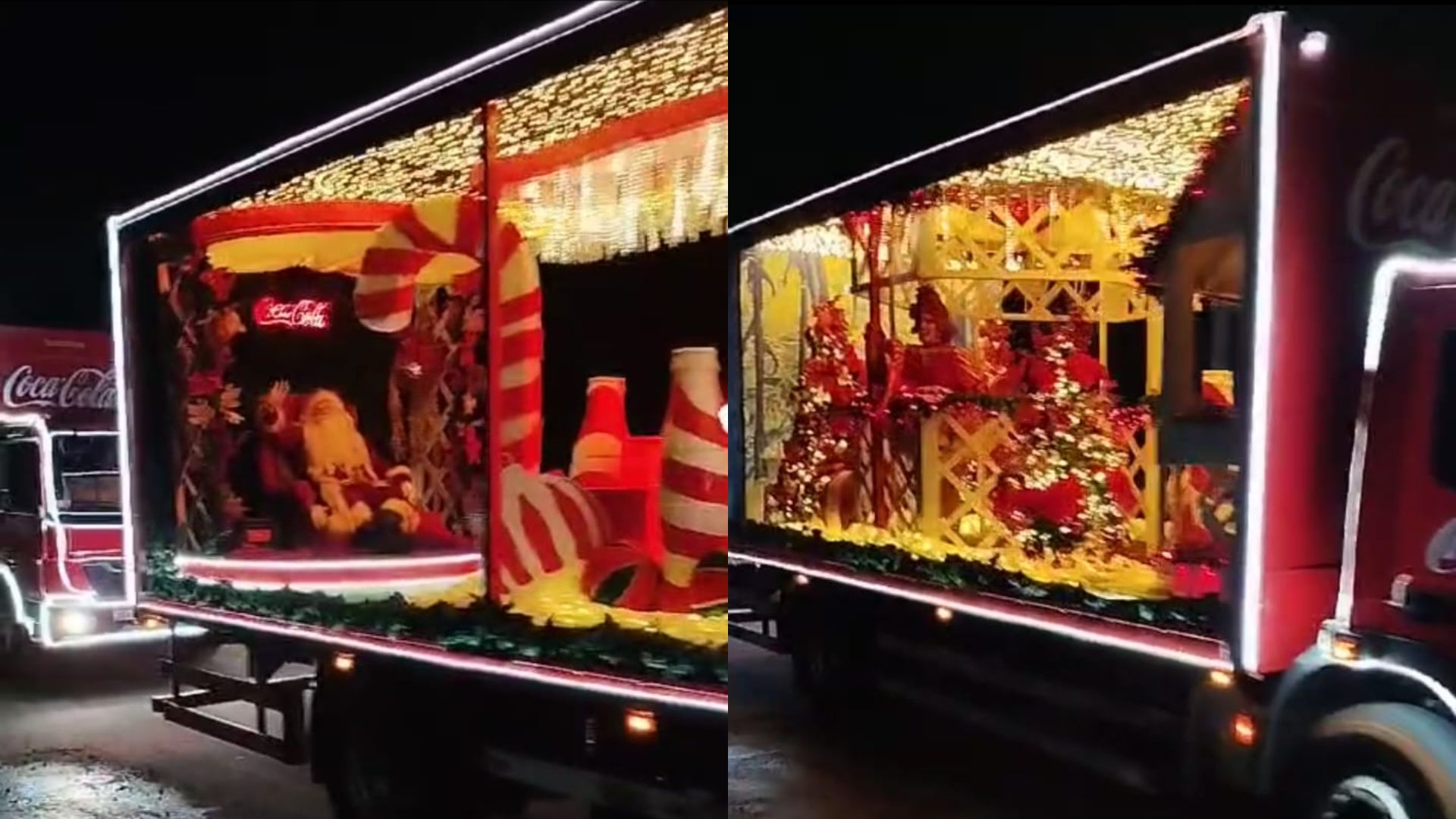 Veja como foi a passagem da Caravana da Coca-Cola em Anápolis nesta terça-feira (03)