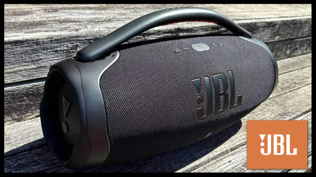 Ofertas de Natal: JBL Boombox com descontos de até 50%