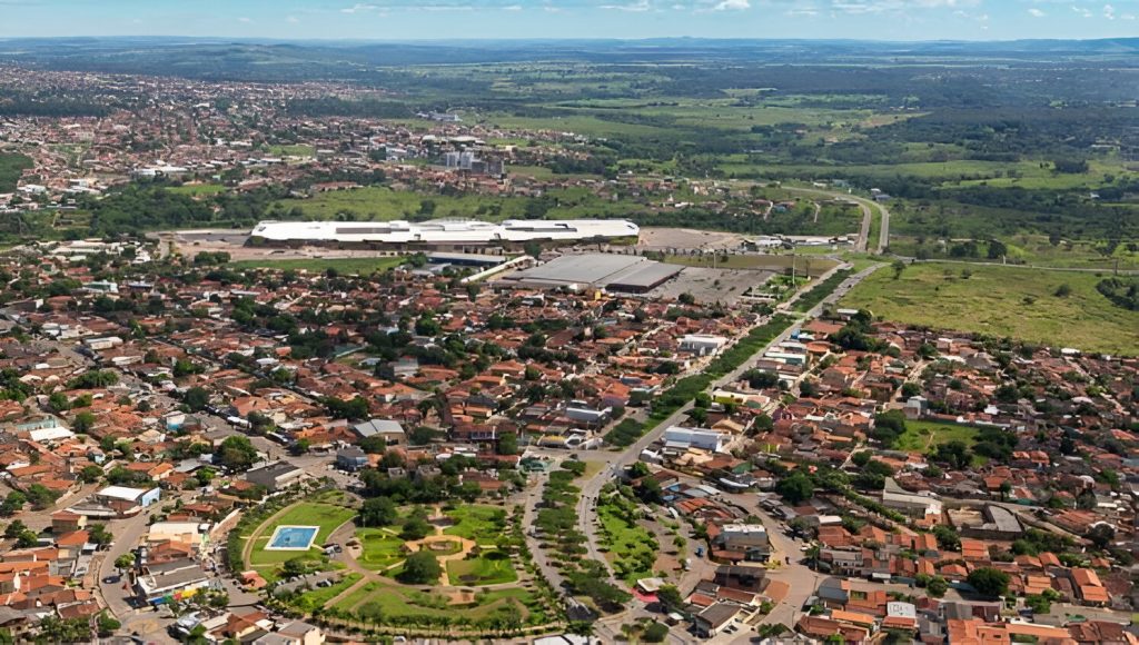 Vista aérea do Setor Urias Magalhães, em Goiânia. (Foto: Reprodução/Jornal Opção)