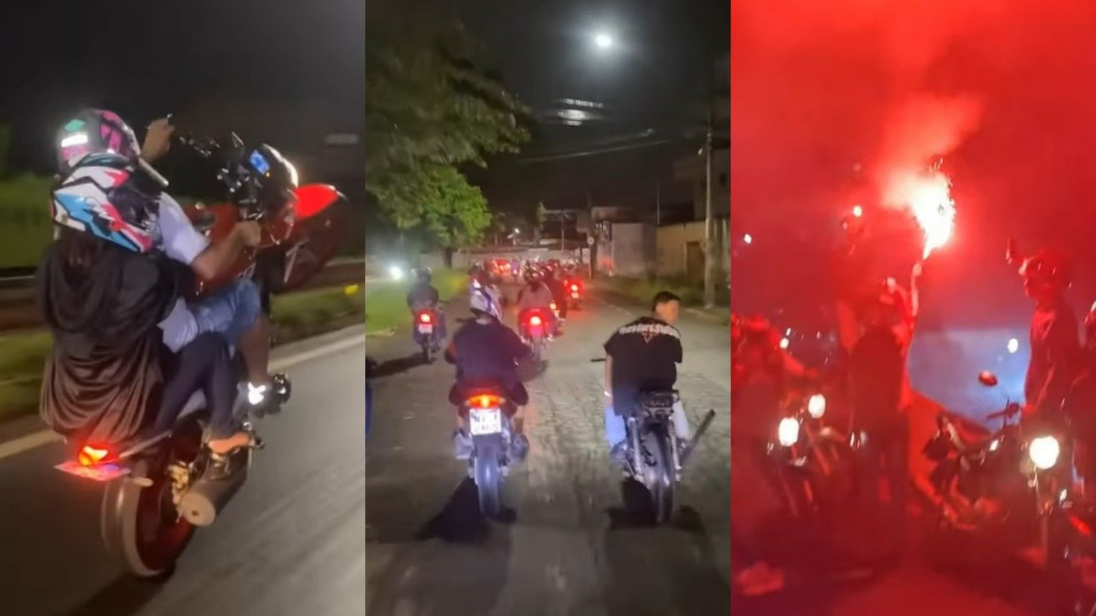 Polícia Militar vai endurecer ações contra “rolezinhos” de moto em Goiânia