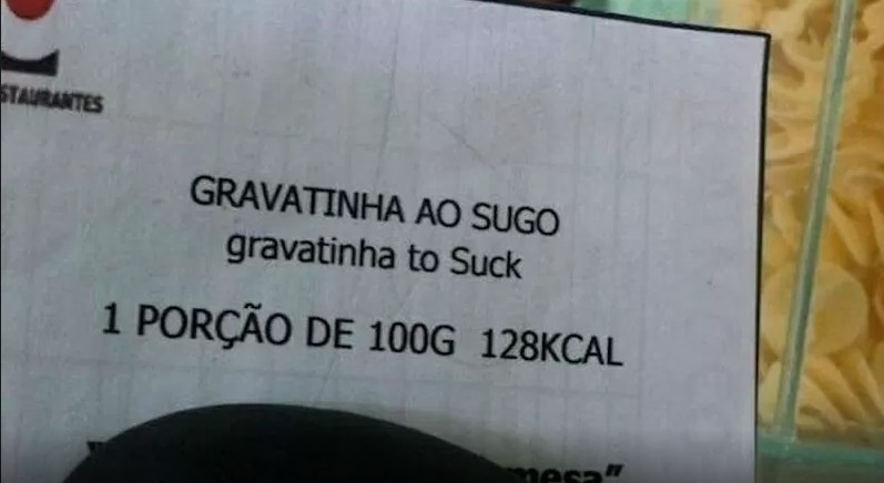 Cardápios com erros de português que viralizaram nas redes