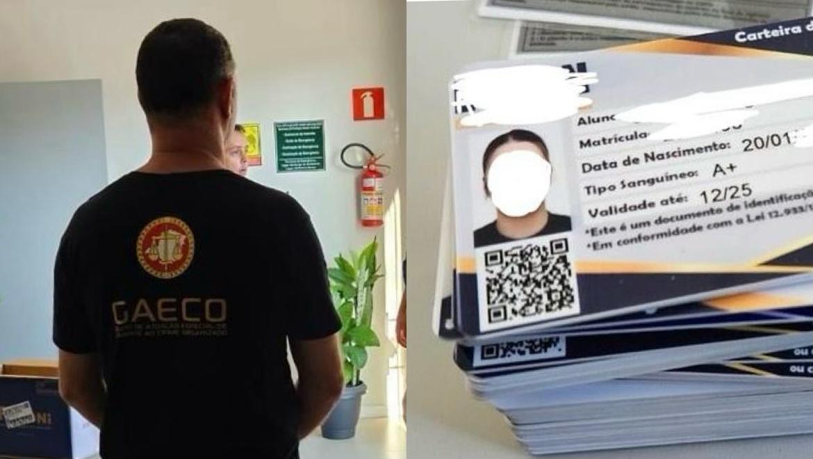 MPGO investiga organização criminosa que vendia diplomas e carteirinhas de estudantes falsas para todo o país