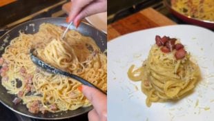 Como fazer carbonara em casa (fica melhor que a de restaurante)