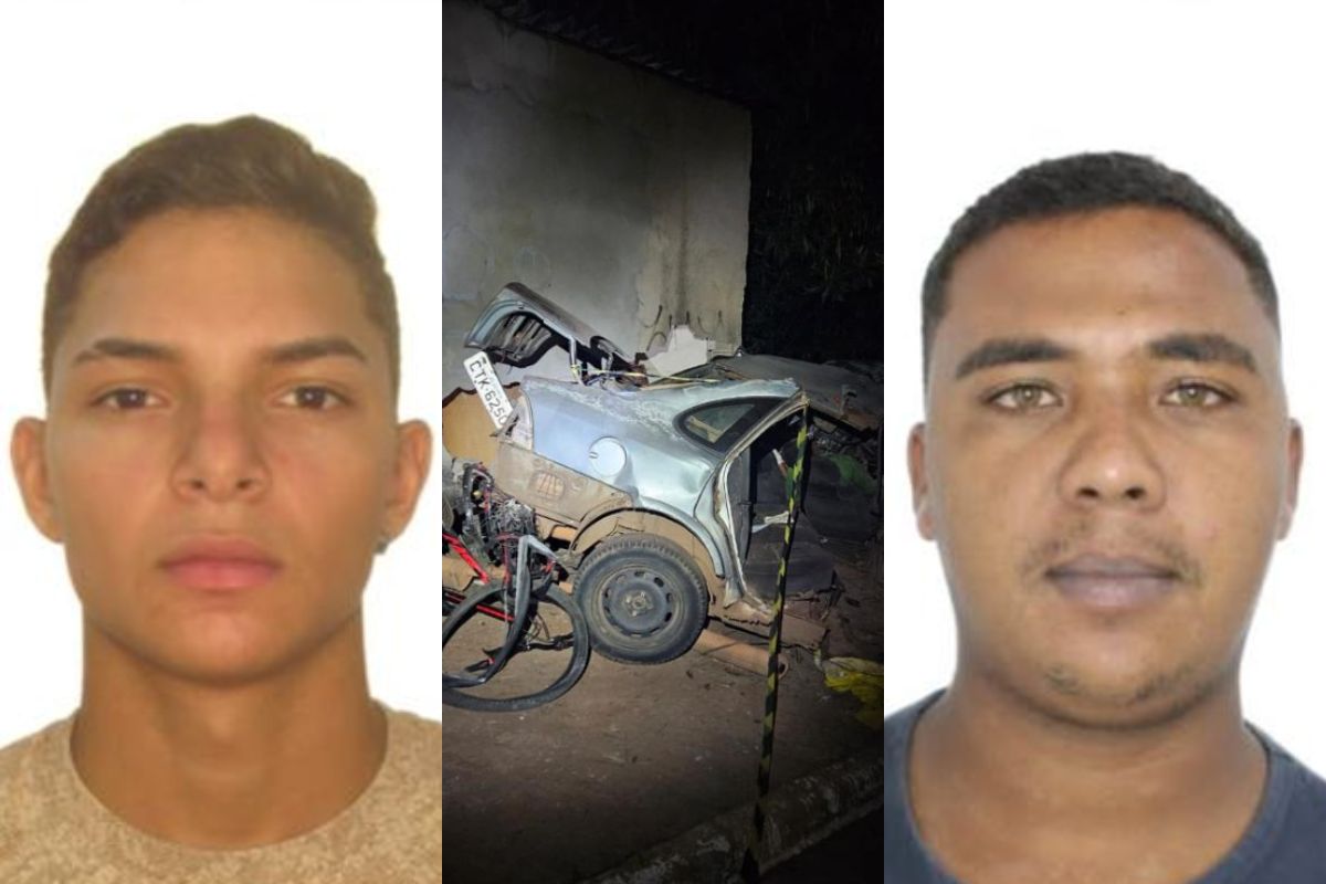 Identificados os dois jovens que morreram em gravíssimo acidente de trânsito em Goiânia