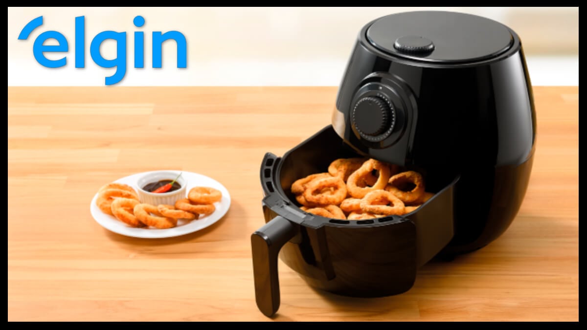 Oferta do dia: 57% de desconto na Air Fryer da Elgin