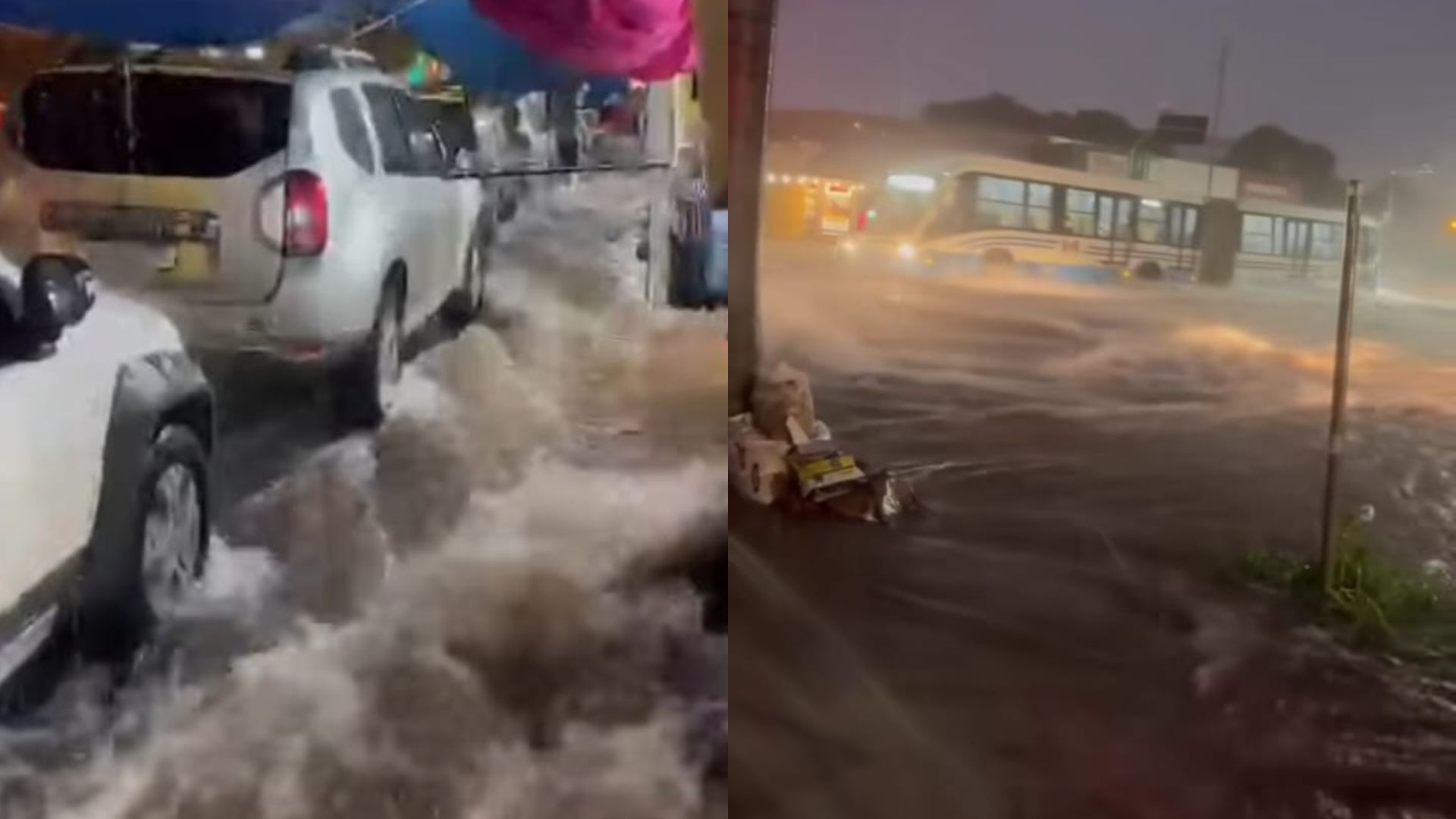 Fortes chuvas causam transtornos em diversos setores de Goiânia