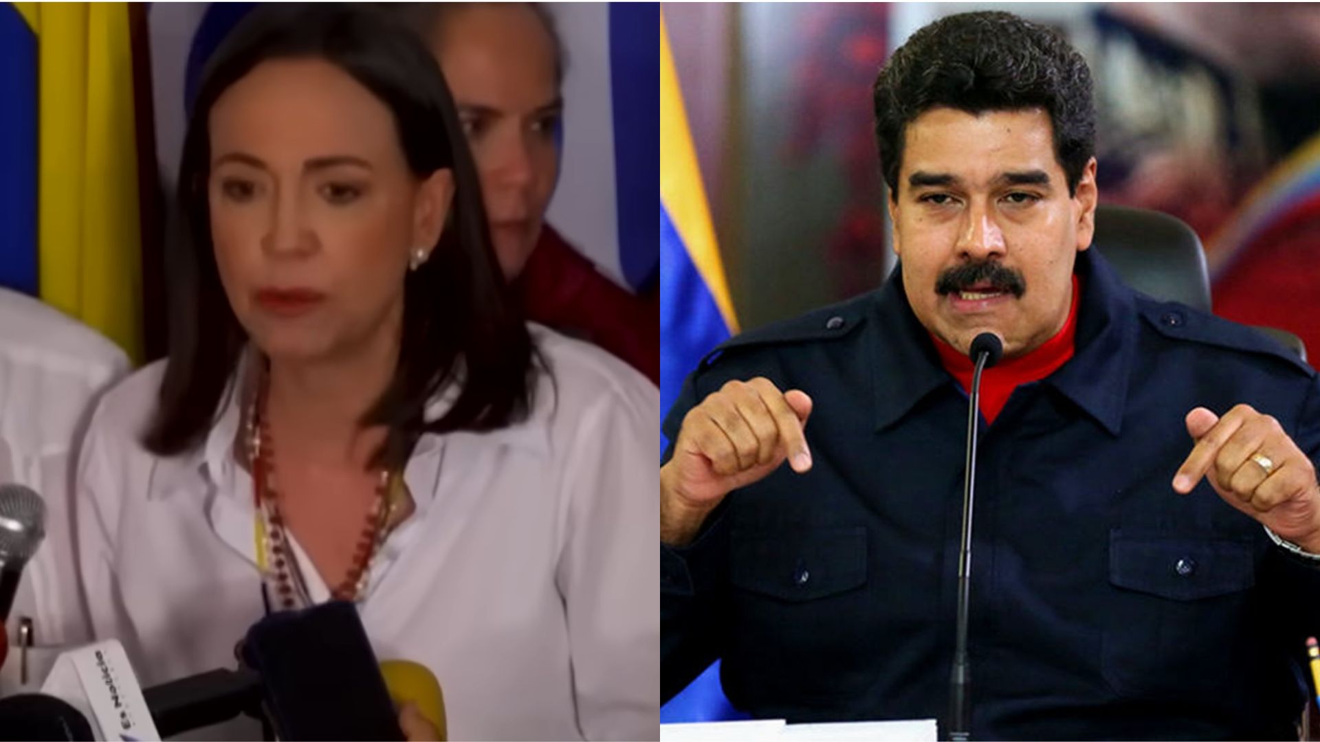 María Corina compara regime de Maduro ao da Síria, que caiu em dias