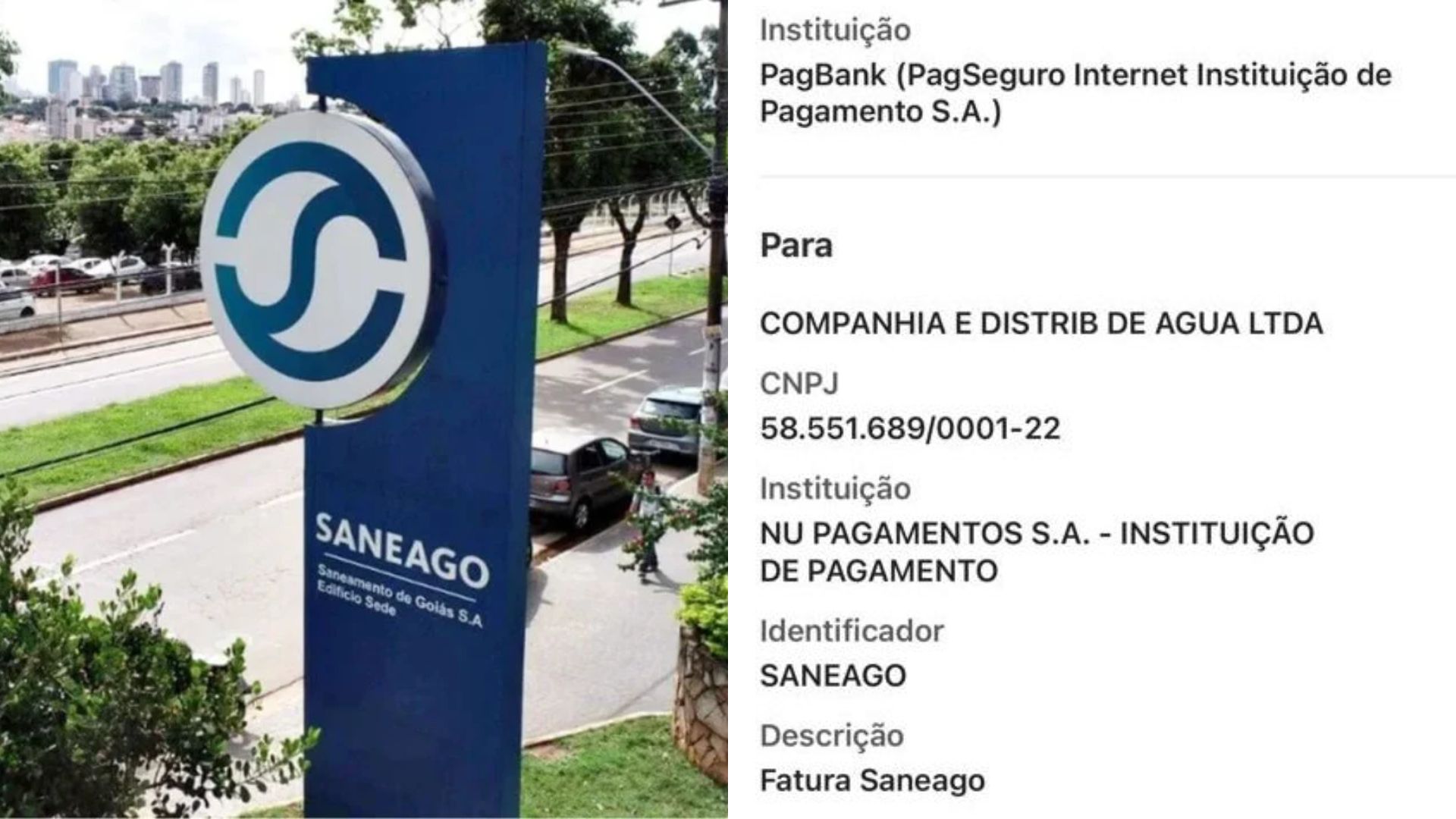 Prefeitura de Anápolis alerta para novo golpe com boletos da Saneago; saiba como se prevenir