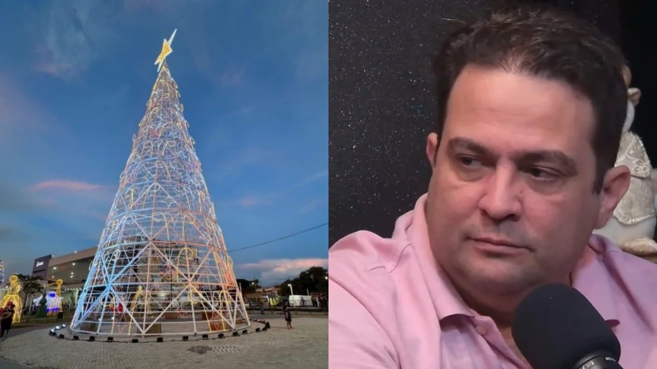 Roberto Naves dá calote em contrato milionário e empresa se recusa a tirar decoração de Natal de Anápolis