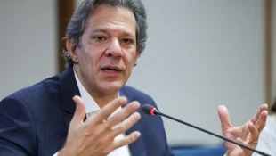 Ministro da Fazenda, Fernando Haddad.