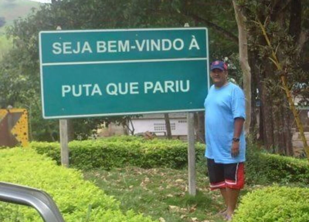 Placas de entrada de cidades com frases únicas e criativas