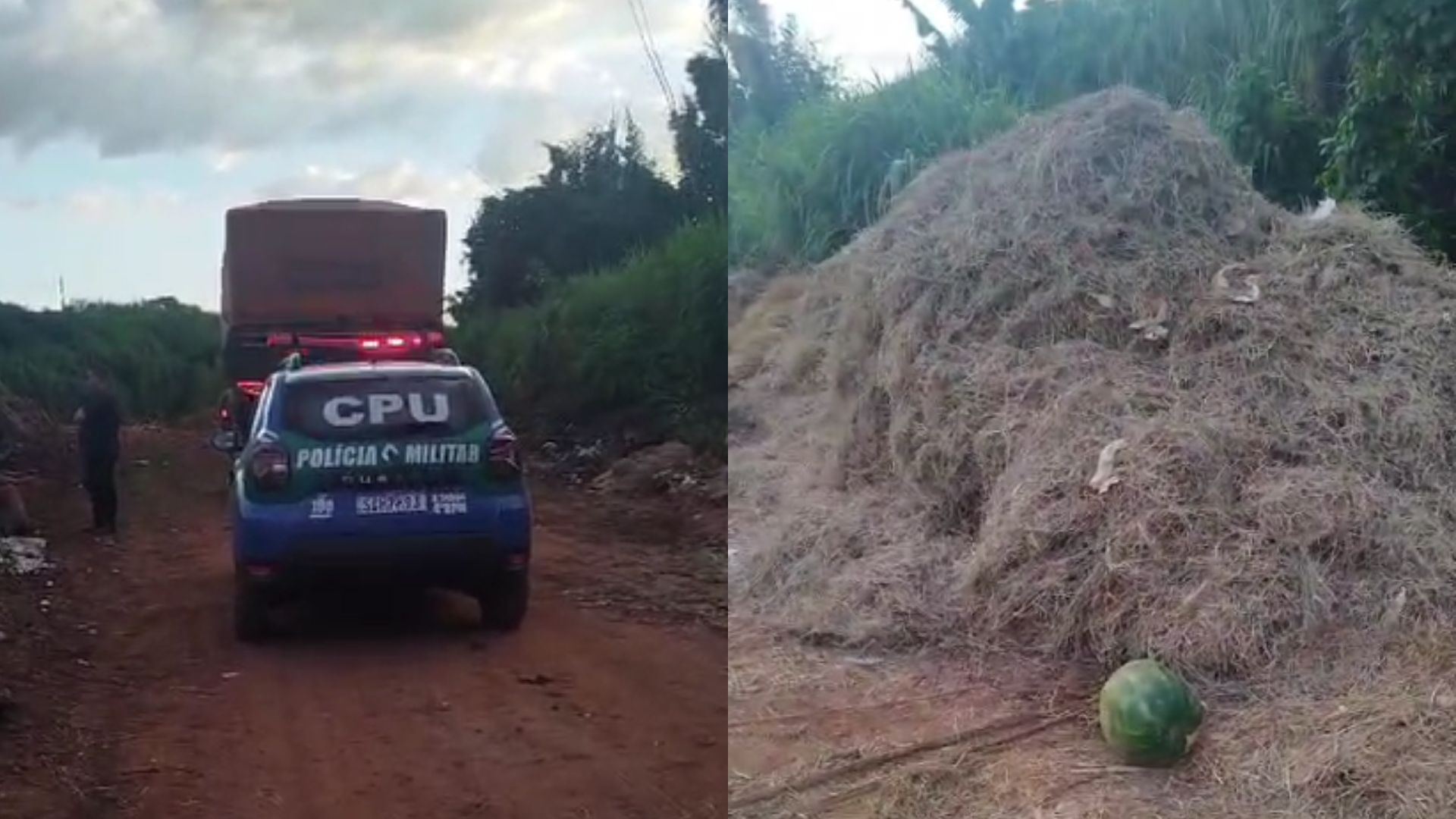 Caminhão é flagrado descartando lixo em Anápolis logo após anúncio de “tolerância zero contra a dengue”