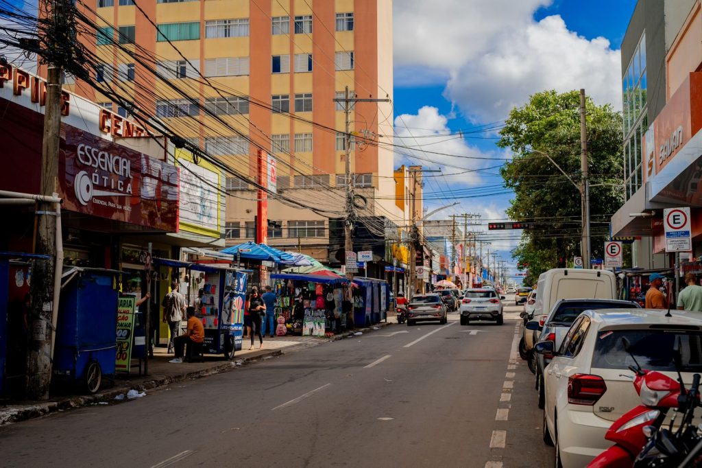 Centro de Anápolis. (Foto: Paulo de Tarso/Prefeitura de Anápolis)