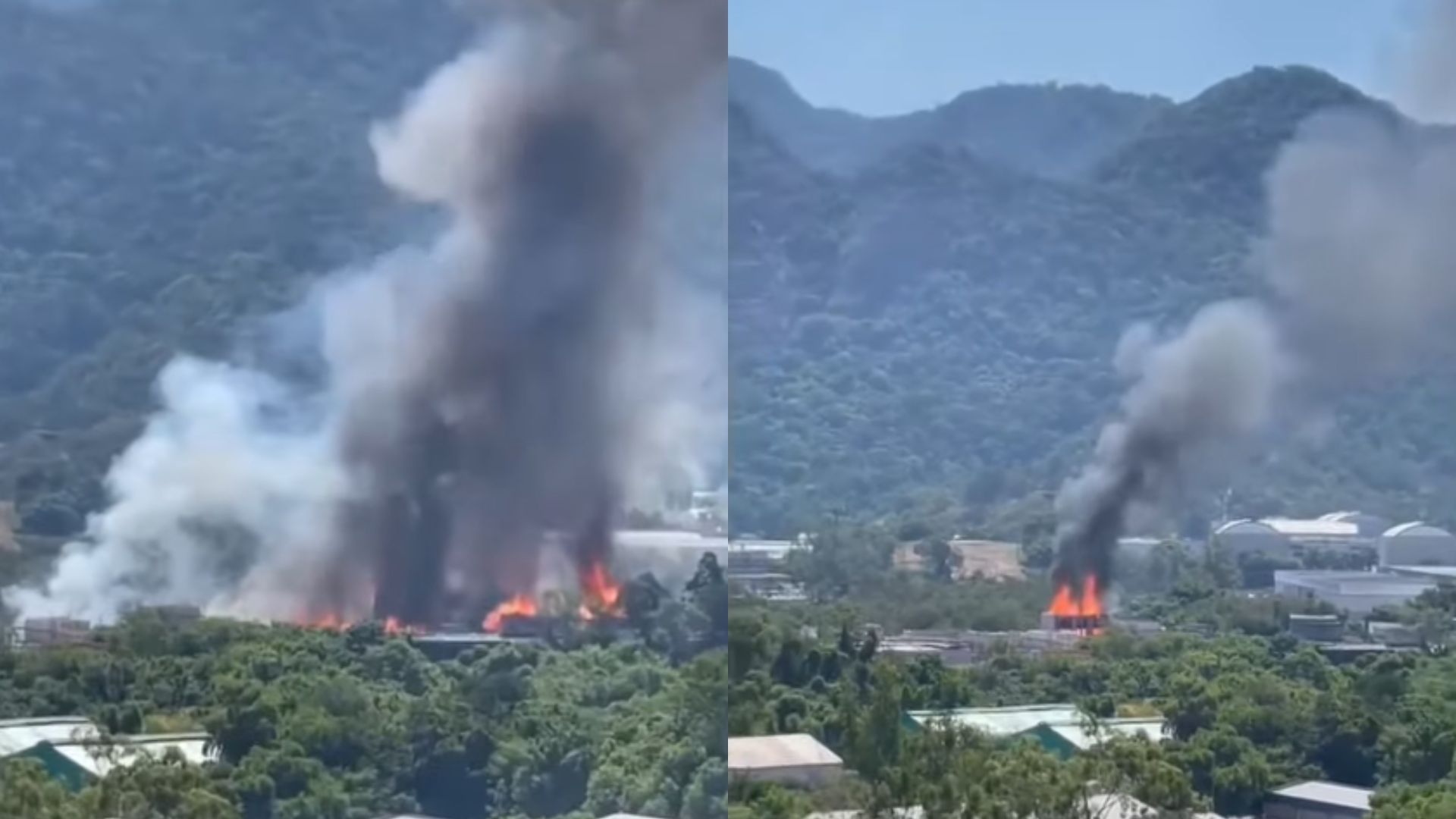 Globo é atingida por incêndio no Rio de Janeiro