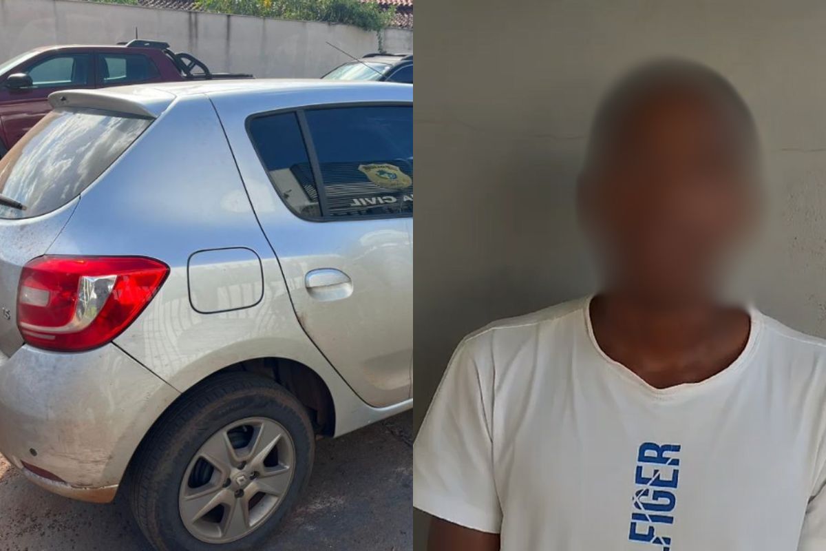 Motorista de aplicativo é preso após se envolver em sequestro de caminhoneiro, em Itumbiara