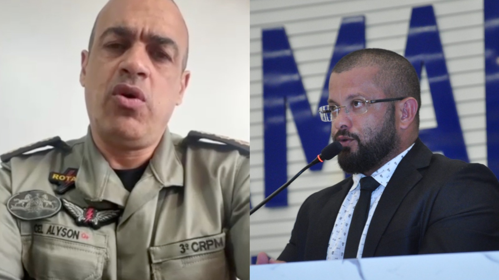 Coronel Alyson desmente cabo Fred Caixeta e diz que vereador está propagando fake news sobre a Força Tática