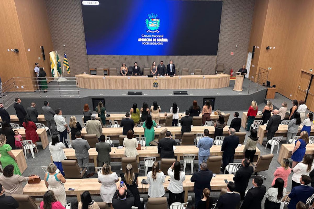 Interior da Câmara Municipal de Aparecida de Goiânia