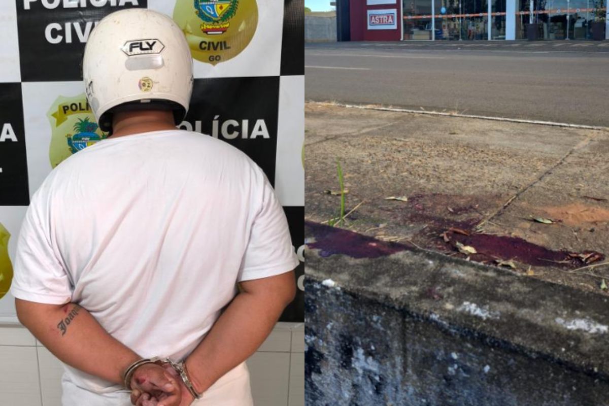 Homem foi preso após o crime inacreditável.