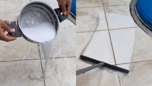 Solução potente para se livrar do piso encardido (vai ficar brilhando)