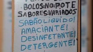 Placa com anúncio de venda chama atenção e deixa internautas confusos