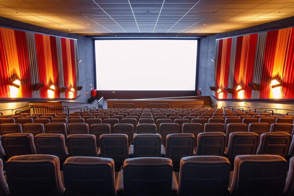 Sala de cinema da rede Cineflix, que opera no Aparecida Shopping. (Foto: Divulgação)
