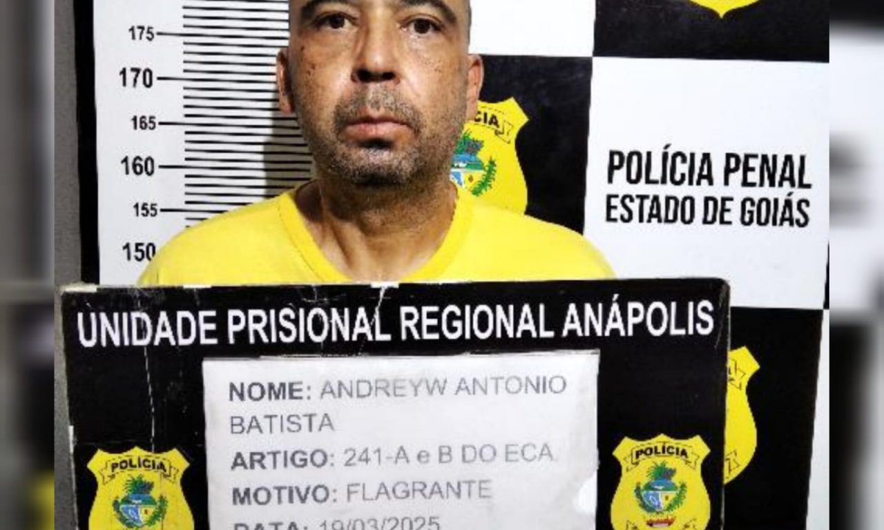 Andreyw Batista foi preso pela PF nesta quarta-feira (19)