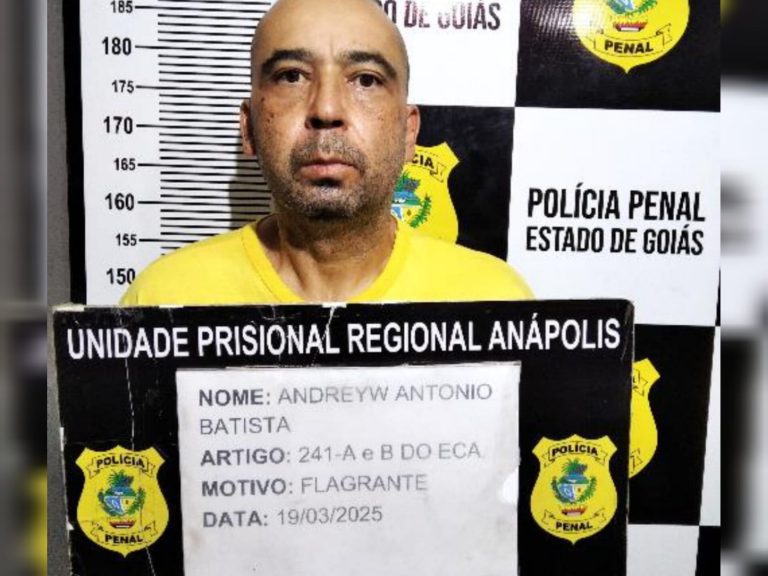 Andreyw Batista foi preso pela PF nesta quarta-feira (19)