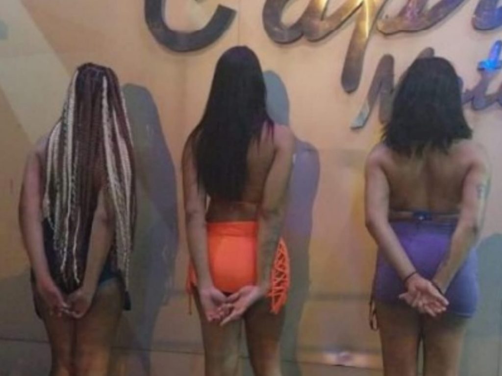 Suspeitas foram presas em flagrante. (Foto: Reprodução)