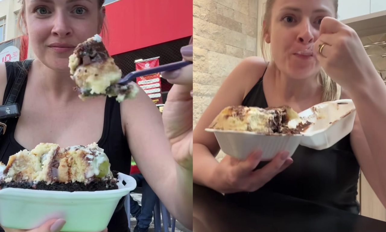 Registro conta com mais de dois milhões de visualizações. (Foto: @grazieats)