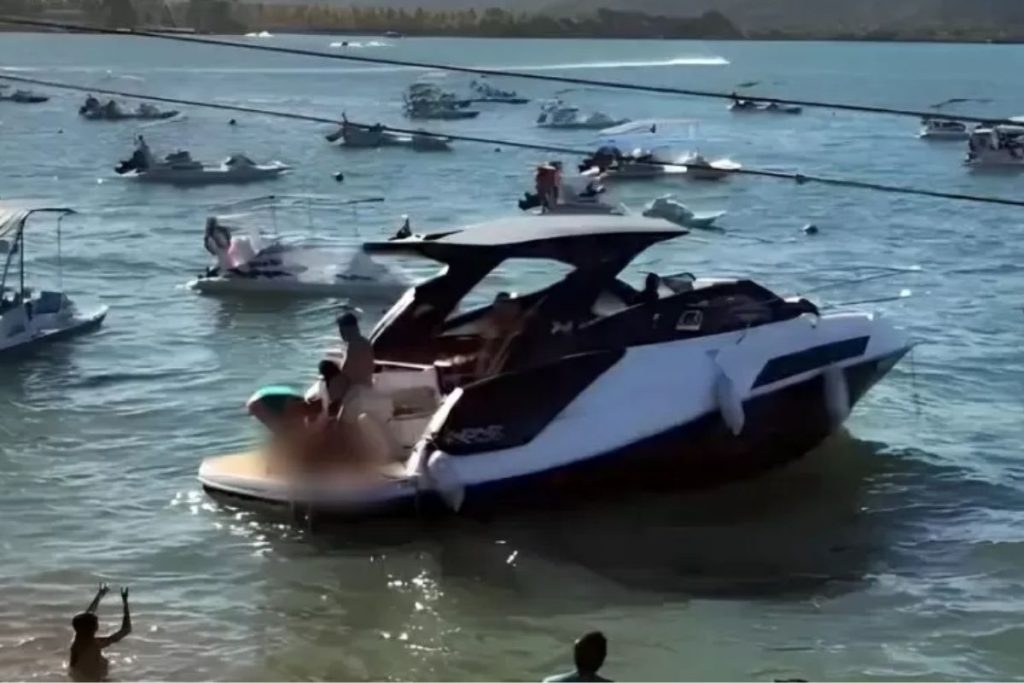 Criança de cinco anos morre após ser atingida por hélice de lancha em praia turística de AL