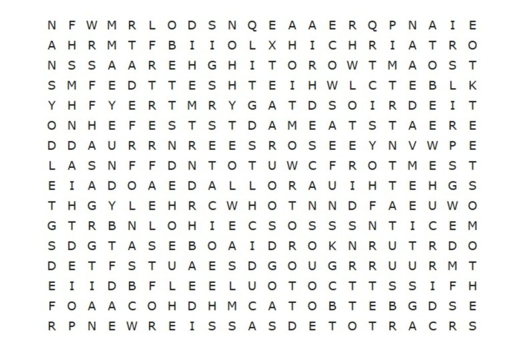 Desafie sua mente e encontre “FERIADO” e “DESCANSO” neste caça-palavras em apenas 10 segundos