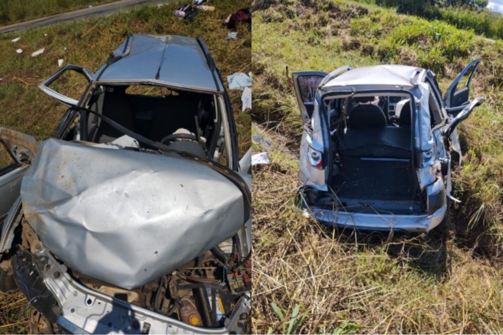 Estado do veiculo após acidente