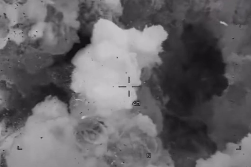 Imagens mostram momentos dos ataques