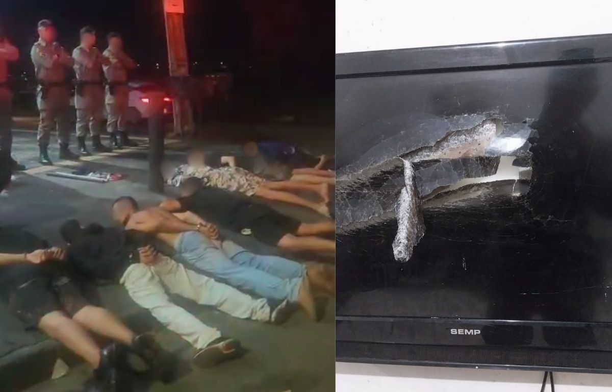 Grupo de torcedores invade e depreda casa errada em Goiânia