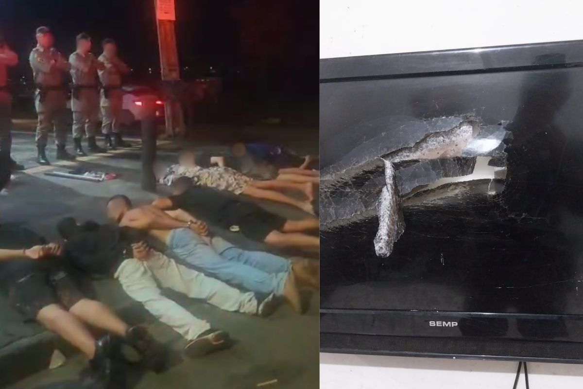 Grupo de torcedores invade e depreda casa errada em Goiânia