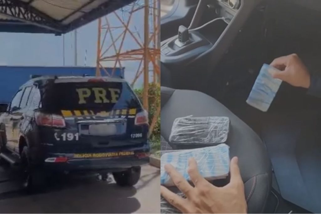 PRF faz apreensão de Iphone