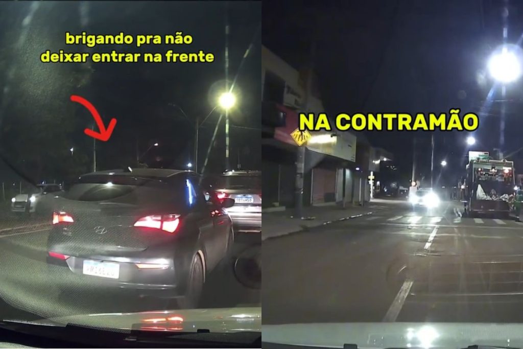 Motorista de aplicativo viraliza ao mostrar como é dirigir em Goiânia: "pior que a Índia"