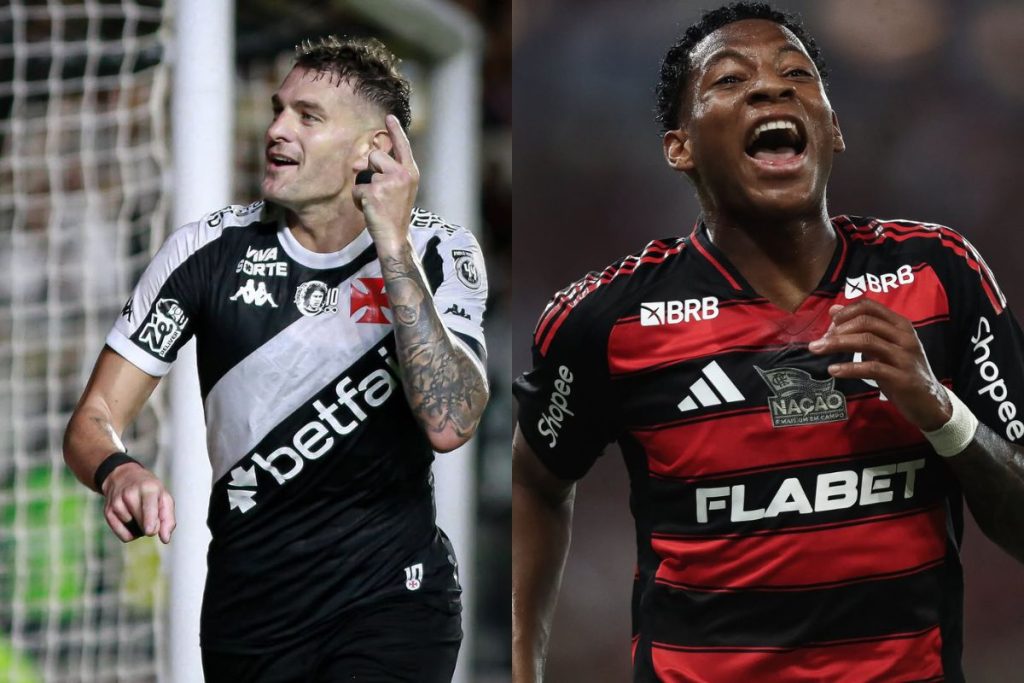 Onde assistir Vasco x Flamengo pelo Brasileirão neste sábado (19)