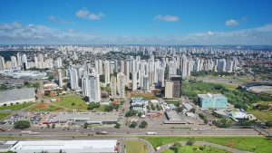 Vista aérea da Grande Goiânia
