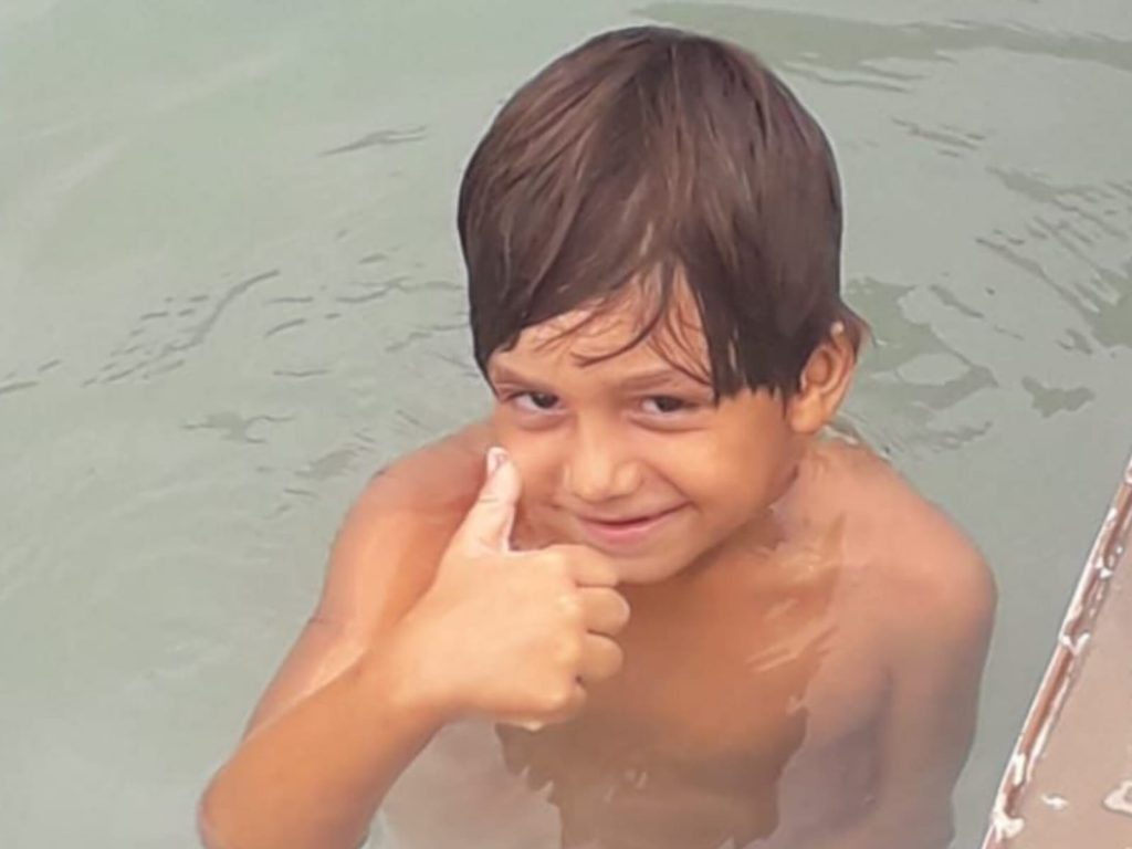 Kaic faleceu duas semanas após sofrer uma queda no banheiro da escola. (Foto: Arquivo Pessoal)