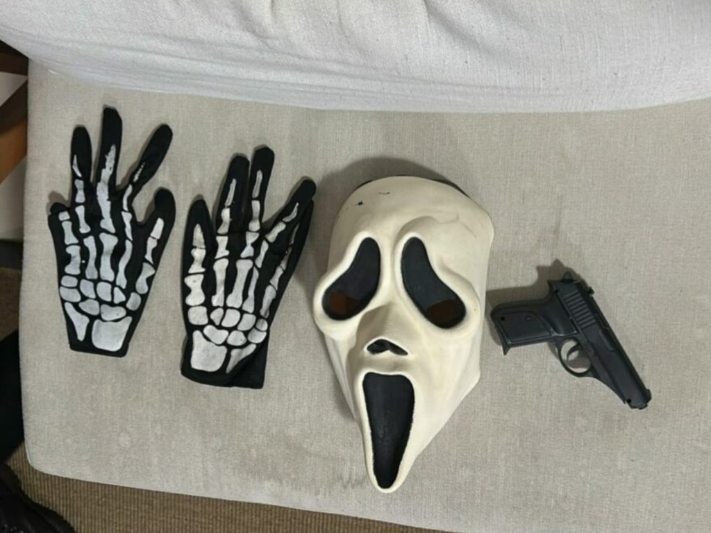 Itens foram apreendidos na casa do adolescente, em Goiânia. (Foto: Divulgação/PC)