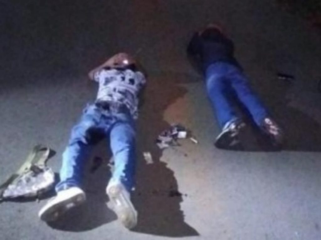 Dupla foi detida após extensa perseguição. (Foto: Reprodução)