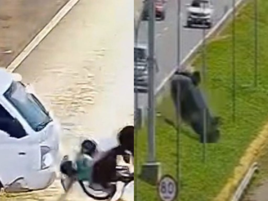 Vídeos dos acidentes foram divulgados como forma de conscientização. (Foto: Ecovias do Araguaia)