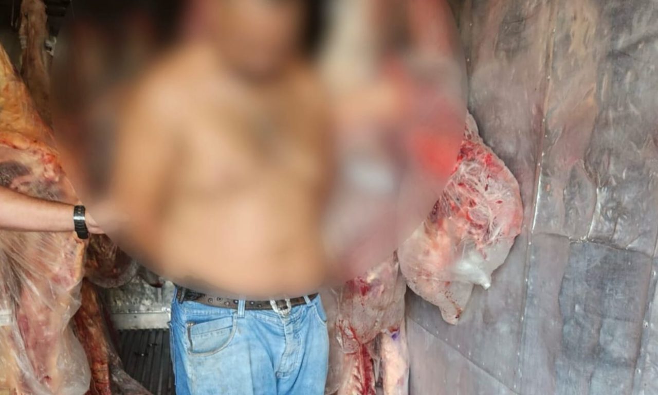 Suspeitos utilizavam pesos de chumbo para fraudar na hora da pesagem. (Foto: Divulgação/PC)