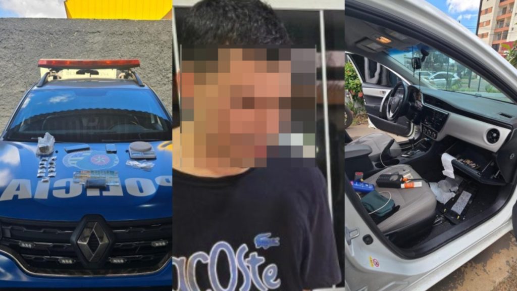 Helicóptero e viaturas: passo a passo da captura de criminoso que movimentou a região Sudoeste de Goiânia